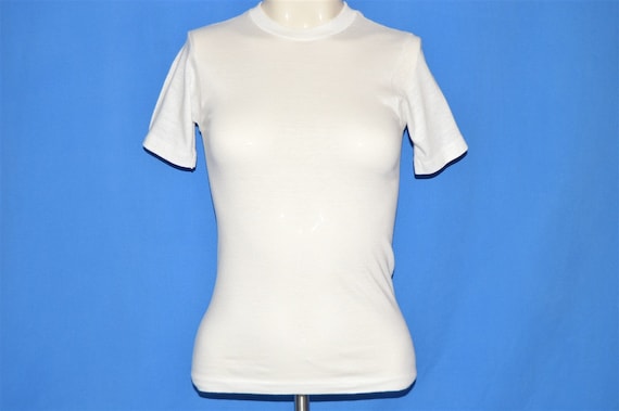 70s White Blank Munsingwear Undershirt t-shirt Yo… - image 2