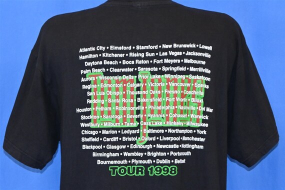 90s Tom Jones World Tour 1998 Concert Singer Blac… - image 3