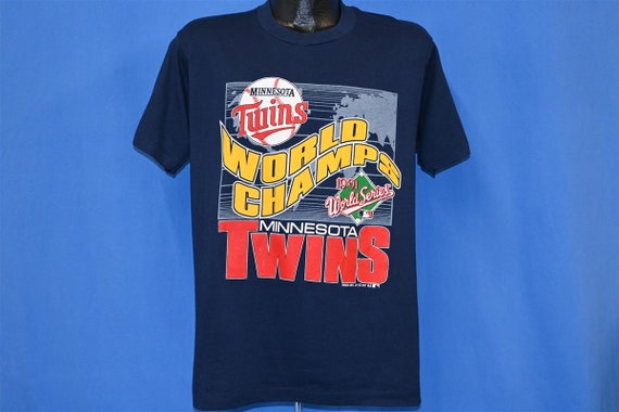 90s Minnesota Twins 1991 World Series Champions M… - image 2