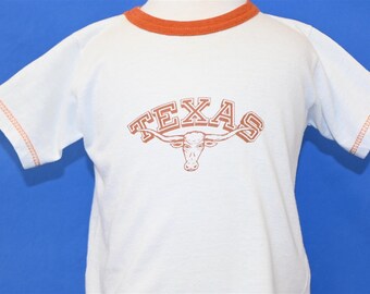 Vintage 90s Texas Longhorns football Tshirt Size XL - Etsy 日本
