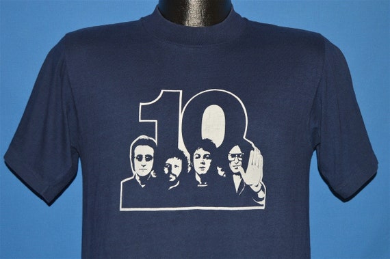 70s The Beatles 10 Year Anniversary t-shirt Medium