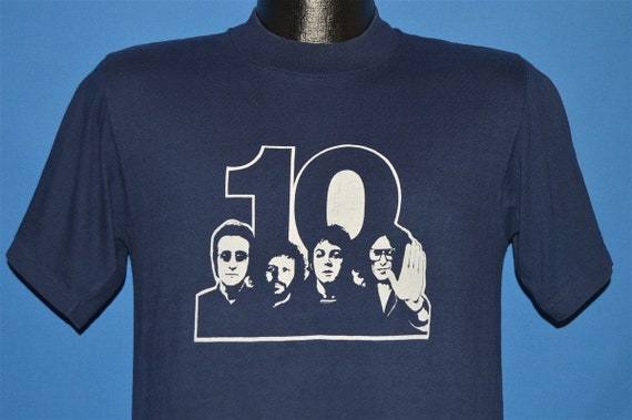 70s The Beatles 10 Year Anniversary t-shirt Medium - image 1