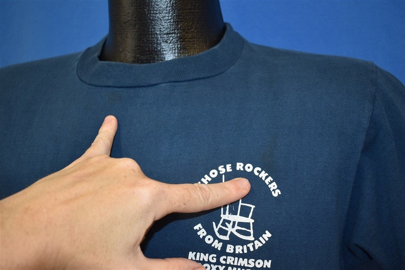 70s Roxy Music King Crimson Brian Ferry Rockers t-shirt Large