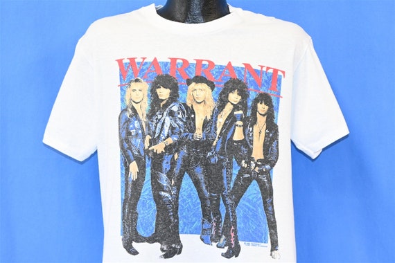 当時物 80s WARRANT バンドTシャツ L metal メタル