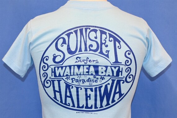 80s Surfer's Paradise Love Hawaii Sunset Beach Wa… - image 3