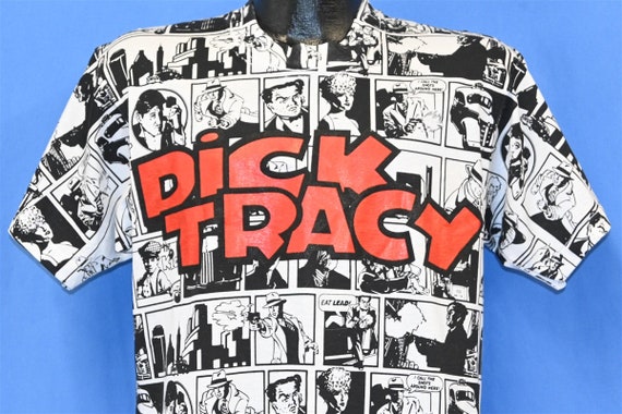 90s Dick Tracy Warren Beatty Comic Strip Crime Movie All Over 