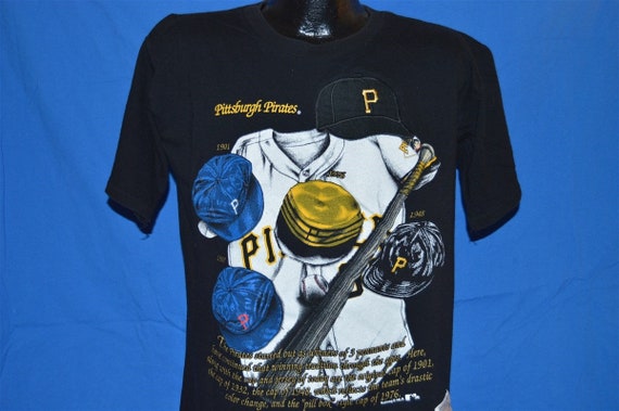 90s Pittsburgh Pirates Historic Uniforms Embroide… - image 1