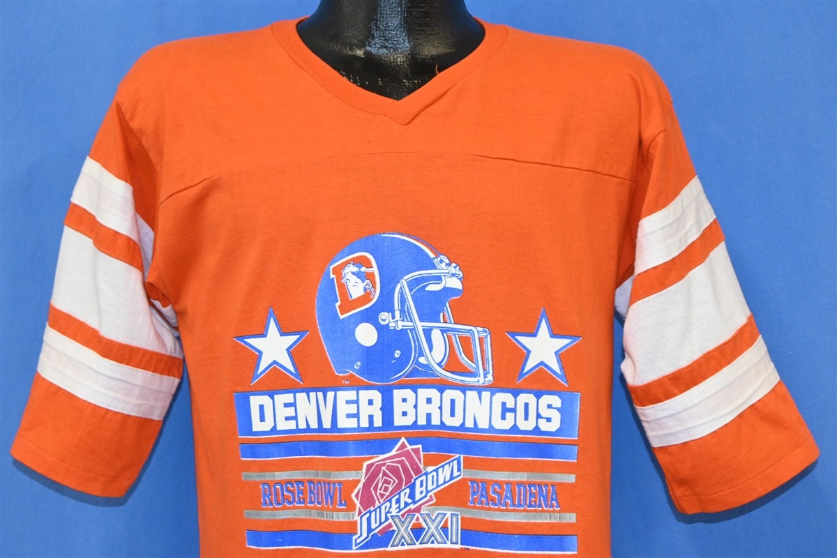 Jersey Ninja - Denver Broncos Orange Hockey Jersey