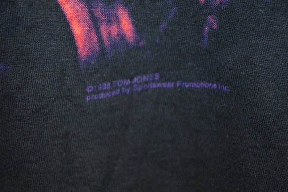 90s Tom Jones World Tour 1998 Concert Singer Blac… - image 4