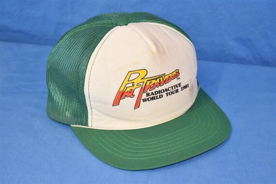 80s Pat Travers Band Radio Active Tour '81 Mesh Tr