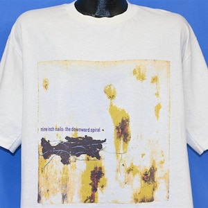 Vintage Nine Inch Nails Downward Spiral T Shirt - Etsy Vintage Nine Inch Nails Downward Spiral T Shirt - Etsy