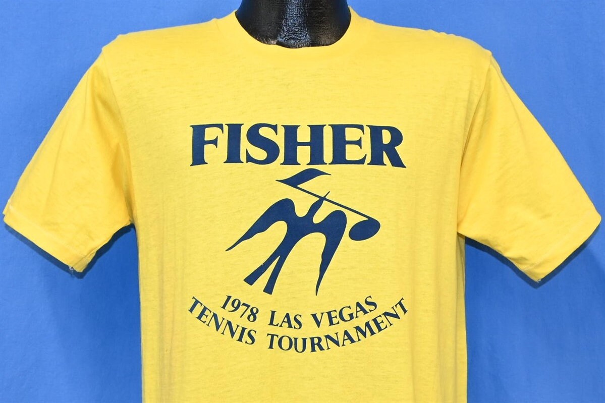 70s VINTAGE WORLD CHAMPION TENNIS TOUR (WCT) RINGER T-SHIRT