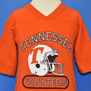 Tennessee Volunteers Football Helmet College T-shirt jaren 80 jeugd klein