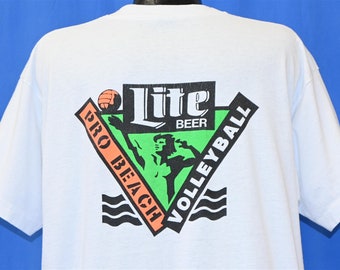 90s Pro Beach Volleyball Lite Beer Innegan's t-shirt Extra Large