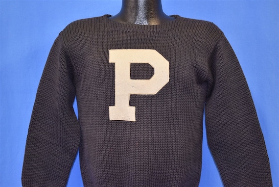 30s Penn State University Letterman College Sweate