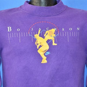 80s Bo Jackson Football Baseball Sweatshirt Youth Medium