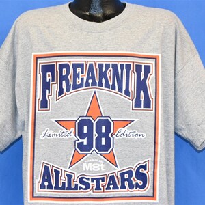 90s Annual Freaknik Festival 1998 All Stars Atlanta Georgia Limited Edition t-shirt XXL