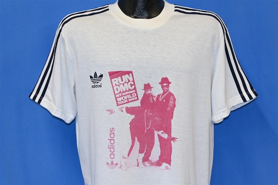 80s Run DMC Adidas Australia Tour Security Striped Unworn - Etsy
