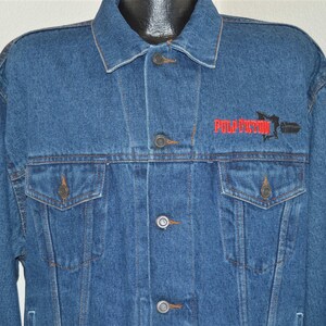 90s Pulp Fiction Movie Trucker Denim Jacket Extra Large