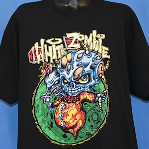 WHITE ZOMBIE 1993年ツアー　ヴィンテージTシャツ L 1993 White Zombie Vintage Tour Band Tee Shirt – Zeros Revival