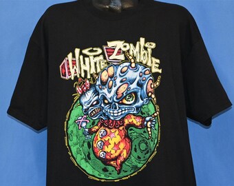 Vintage 1993 White Zombie World Tour Band T-shirt / Single Stitch