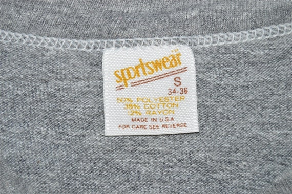 80s Wildwood New Jersey Rayon Crop Top t-shirt Sm… - image 3