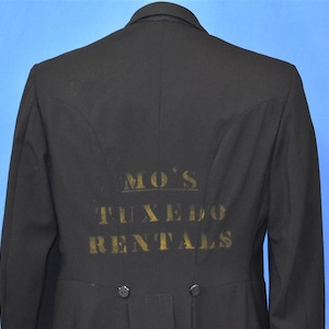 70s Tuxedo Formal Mo's Rental Foghat Jacket 36 Pants 30
