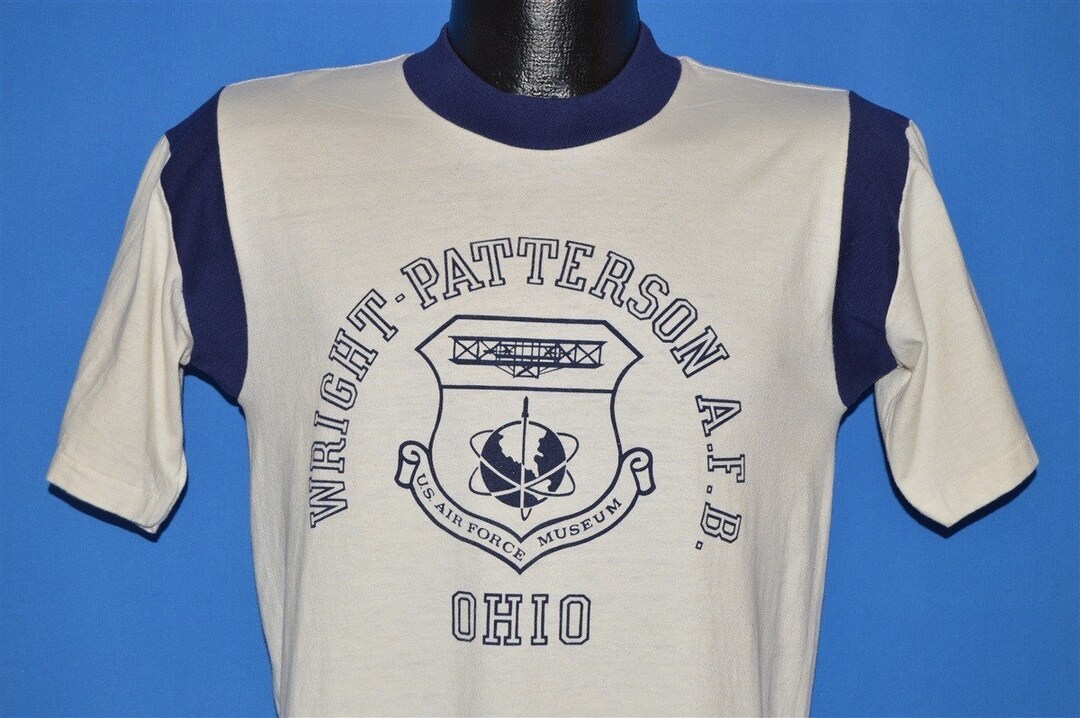 70s Wright Patterson Air Force Museum Jersey T-shirt Medium