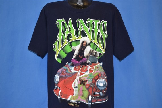 90s Janis Joplin Psychedelic Rock Hippie Van 990 … - image 1