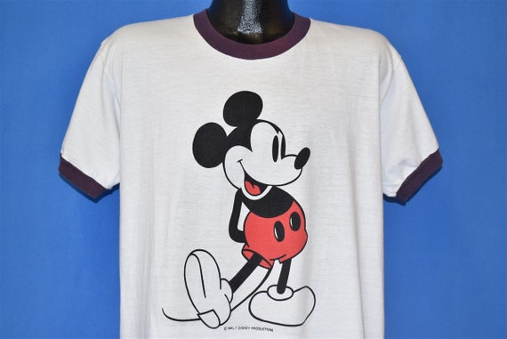 70s Mickey Mouse Walt Disney Cartoon Classic Ringe