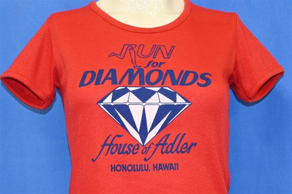 80s Run For Diamonds House Of Adler Honolulu t-sh… - image 1