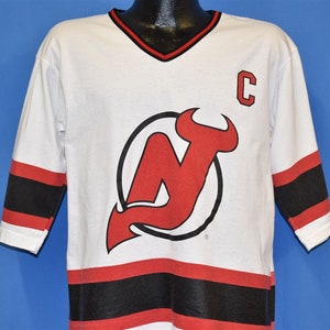 Realistic sport shirt New Jersey Devils, jersey template for ice