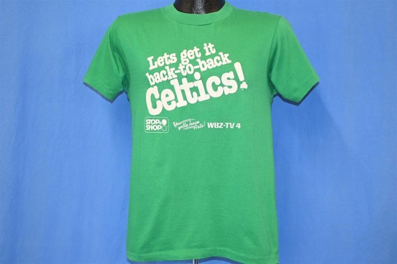 80s Boston Celtics Back To Back WBZ-TV4 NBA Baske… - image 2