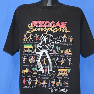 貴重レア！Reggae Sunplash Tシャツ レゲエサンスプラッシュ 90s レゲエサンスプラッシュ デッドストック Tシャツ USA - メルカリ