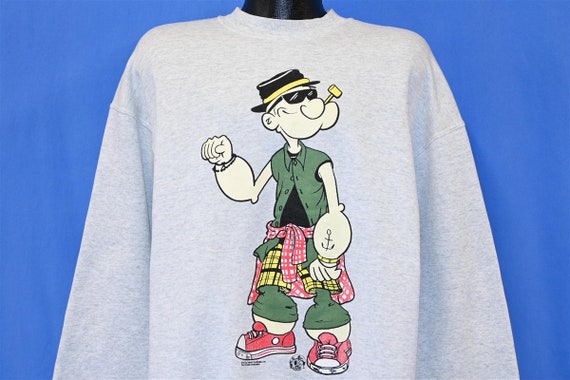 90s Popeye der Sailor Man Hip Hop Cartoon Doppelseitiges - Etsy.de