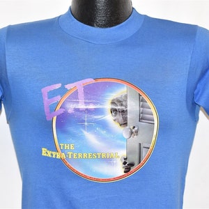 80s E.T. Extra-Terrestrial Iron On t-shirt Small