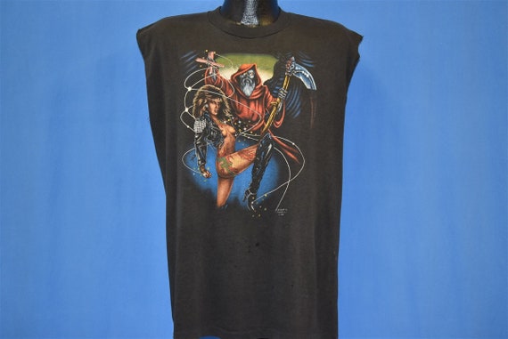 80s 3D EMBLEM スカル Tシャツ ビンテージ モンスター ゾンビ $_57.JPG?set_id=8800005007