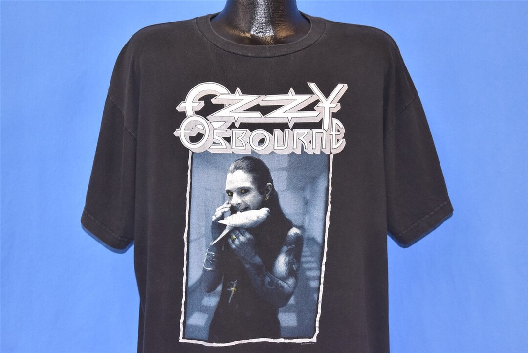 90s Ozzy Osbourne Last Bloody Shows 1992 Retirement T-shirt Extra