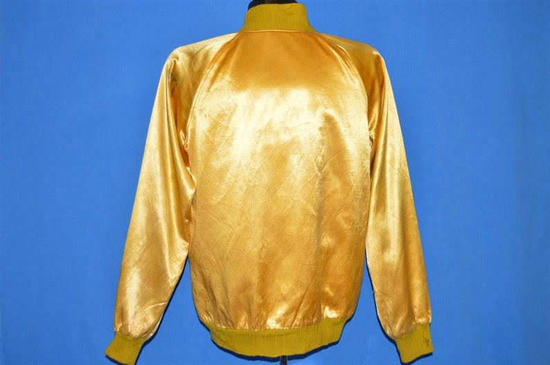 60s Joint Staff Reversible Satin Bowling Jacket Medium Etsy