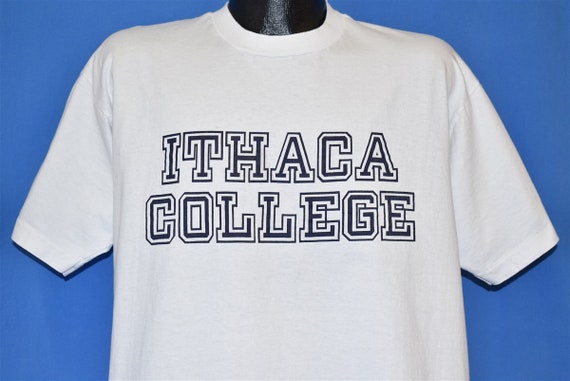 90s Ithaca College Bombers New York NCAA T-shirt Extra Large - Etsy