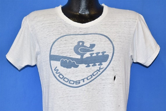 60s Woodstock Festival 1969 Original t-shirt Medi… - image 1