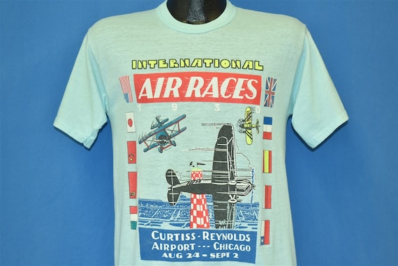 80s International Air Races 1930 Poster Curtiss Re