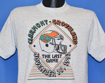 90s Clermont Groveland High School Football Last Game South Lake t-shirt Medium