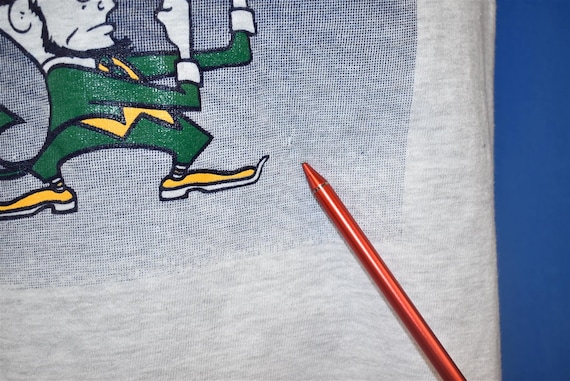 90s Notre Dame Fighting Irish Leprechaun t-shirt … - image 3