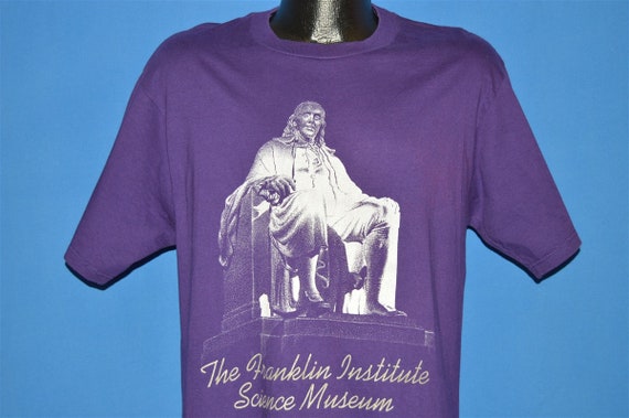 80s Franklin Institute Science Museum t-shirt Larg