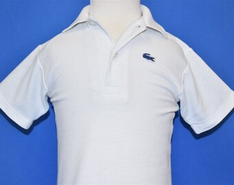 Lacoste Polo Shirt 80s Cream Collared Shirt Izod Crocodile T-shirt Retro  Preppy Collar Top Basic Simple Plain Neutral Vintage 1980s Small S - Etsy