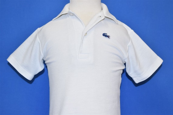 80s Izod Lacoste White Alligator Polo Shirt Toddler 2T Vintage - Etsy