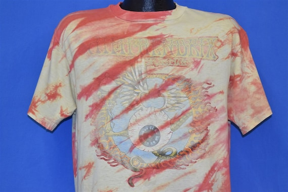 80s Jimi Hendrix Experience Flying Eyeball Tie Dye