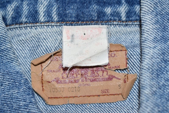 90s Levis Trucker Type 3 Side Pocket Denim Jean Jacket Small