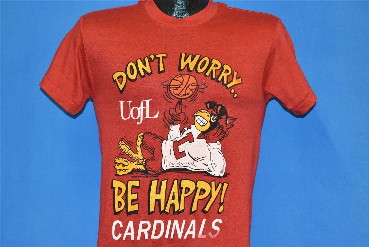 University of Louisville Cardinals Disney Youth Short Sleeve T-Shirt | Blue 84 | Red | Youth Medium